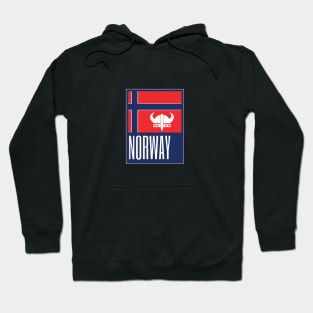 Norway Country Symbols Hoodie